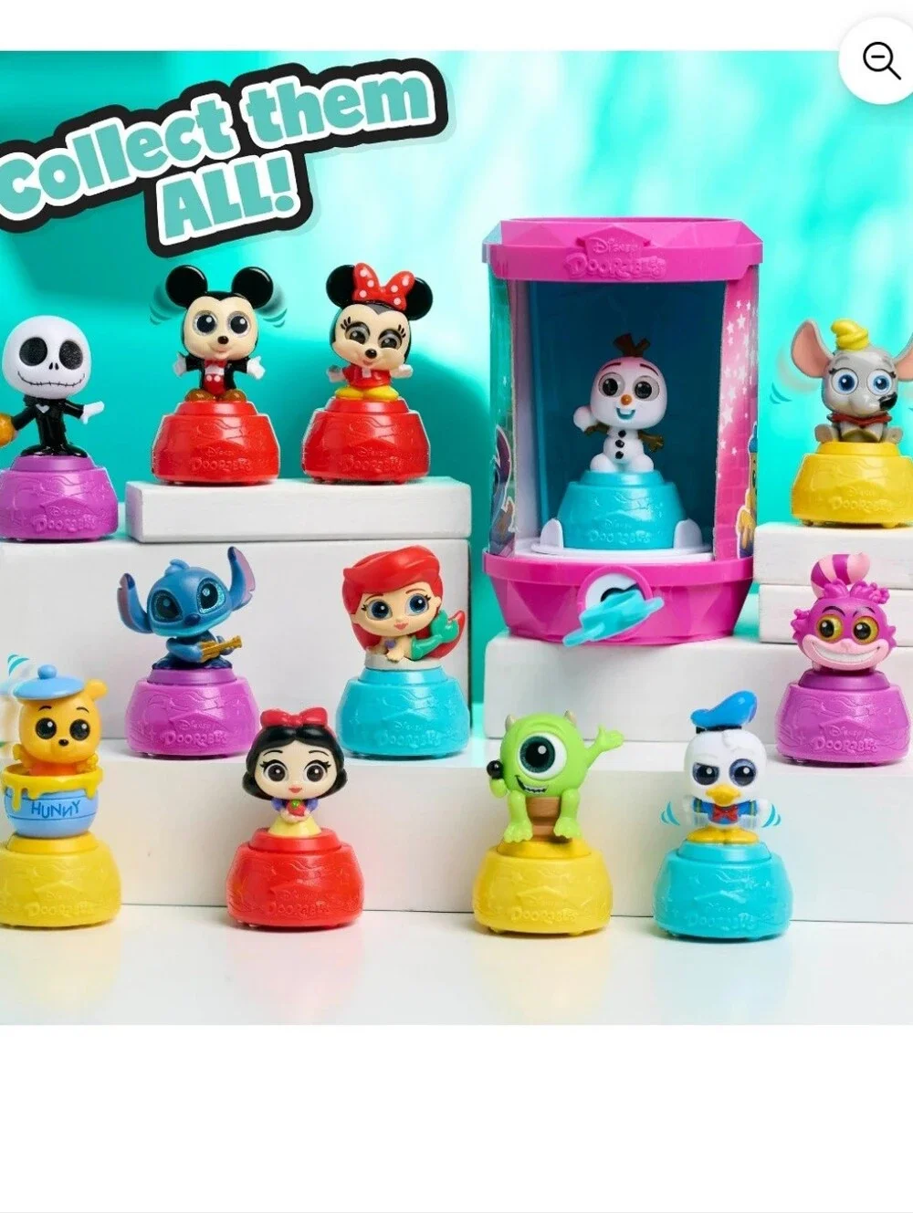 RARE Ariel! Disney Doorables MICRO MOTION Series 1 - Sealed (Code C003)